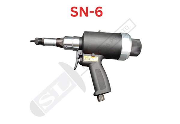 SN6 Hydro Pneumatic Blind Rivet Nut Tool, Nut Capacity M4 - M6 (Spin Pull Spin)